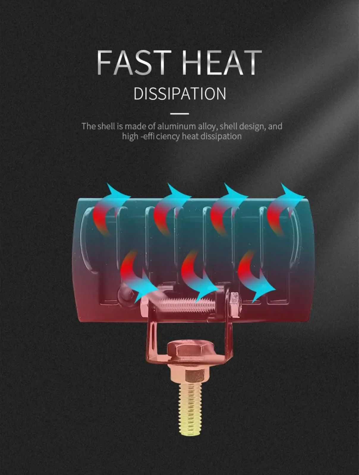 LED Super Bright Motorcycle Fog Light – 50W Power