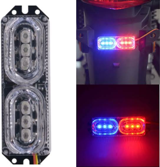 LED License Plate Light - Universal for Bike & Car