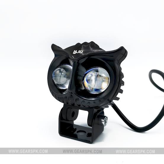 OWL EYE Mini Driving Light – Dual Color and Long Range With High-Low Beam